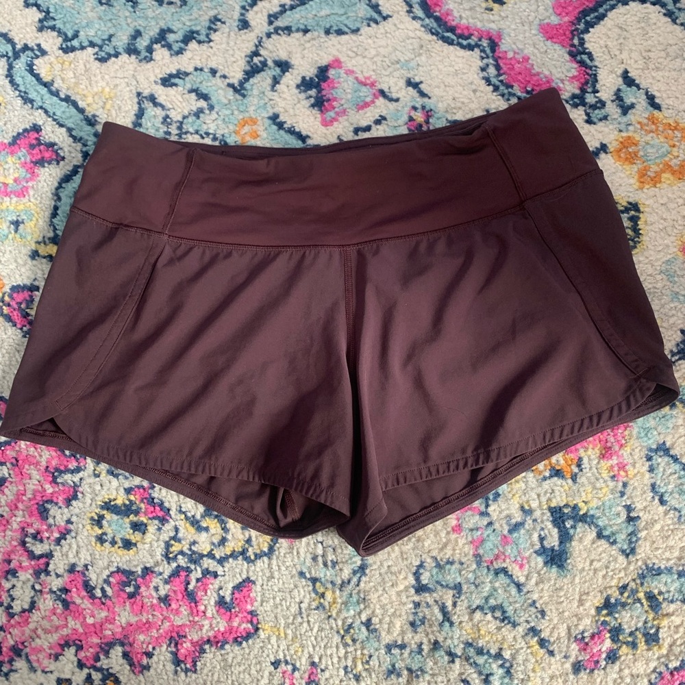 Women's Dark Purple Shorts